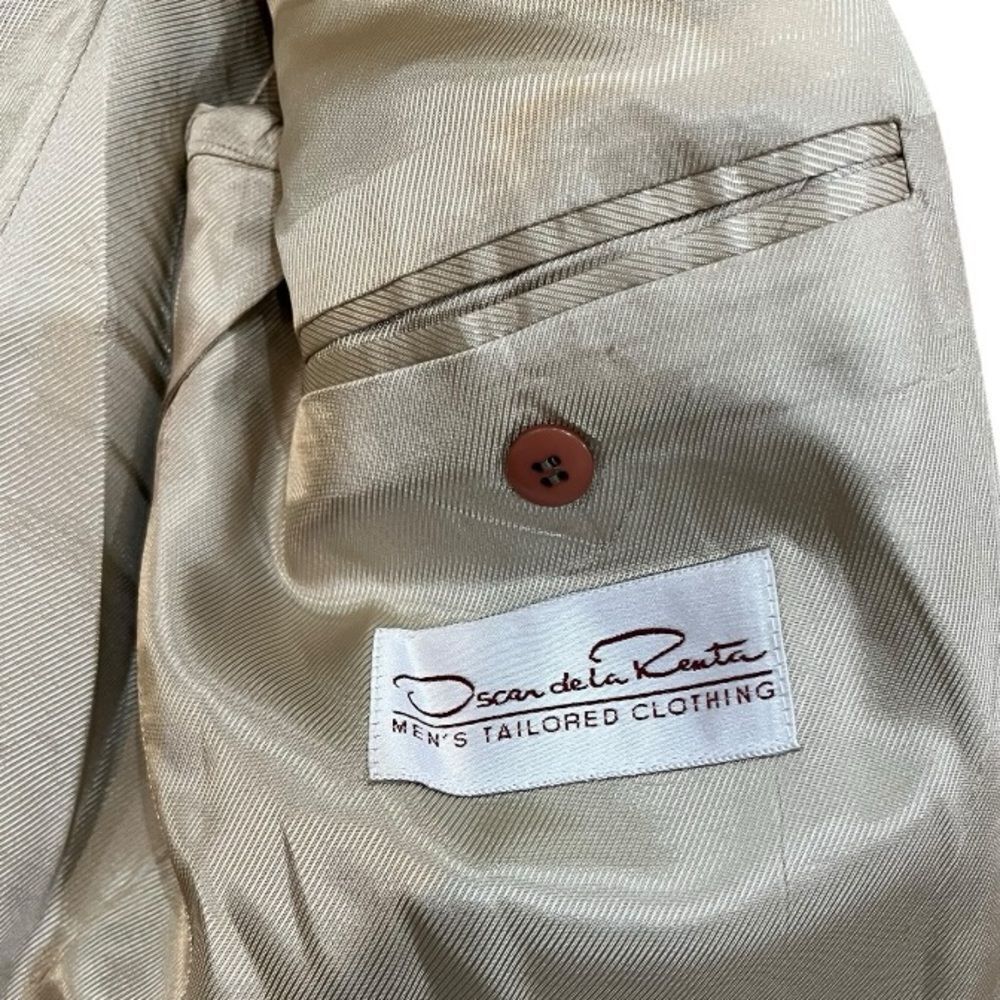 Oscar de La Renta Men’s Classic Blazer - Picture 4 of 7